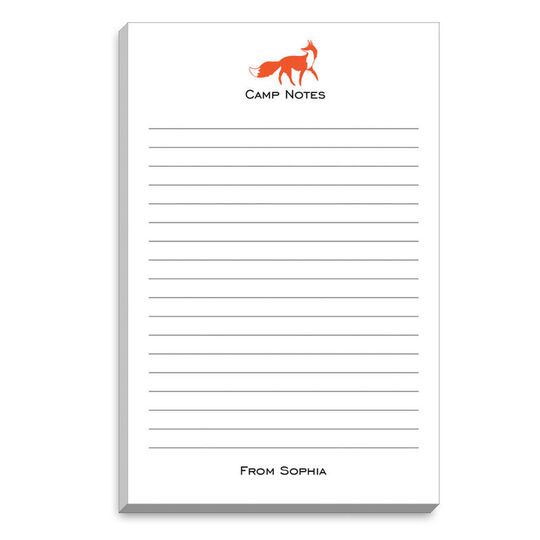White Fox Camp Notepads